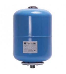 Гидроаккумулятор Waterstry ГА SP 8 L вертикальный , стальной, мембрана EPDM, фланец - оцинк., макс 10 бар, раб. 8бар (SPV008VPSS)